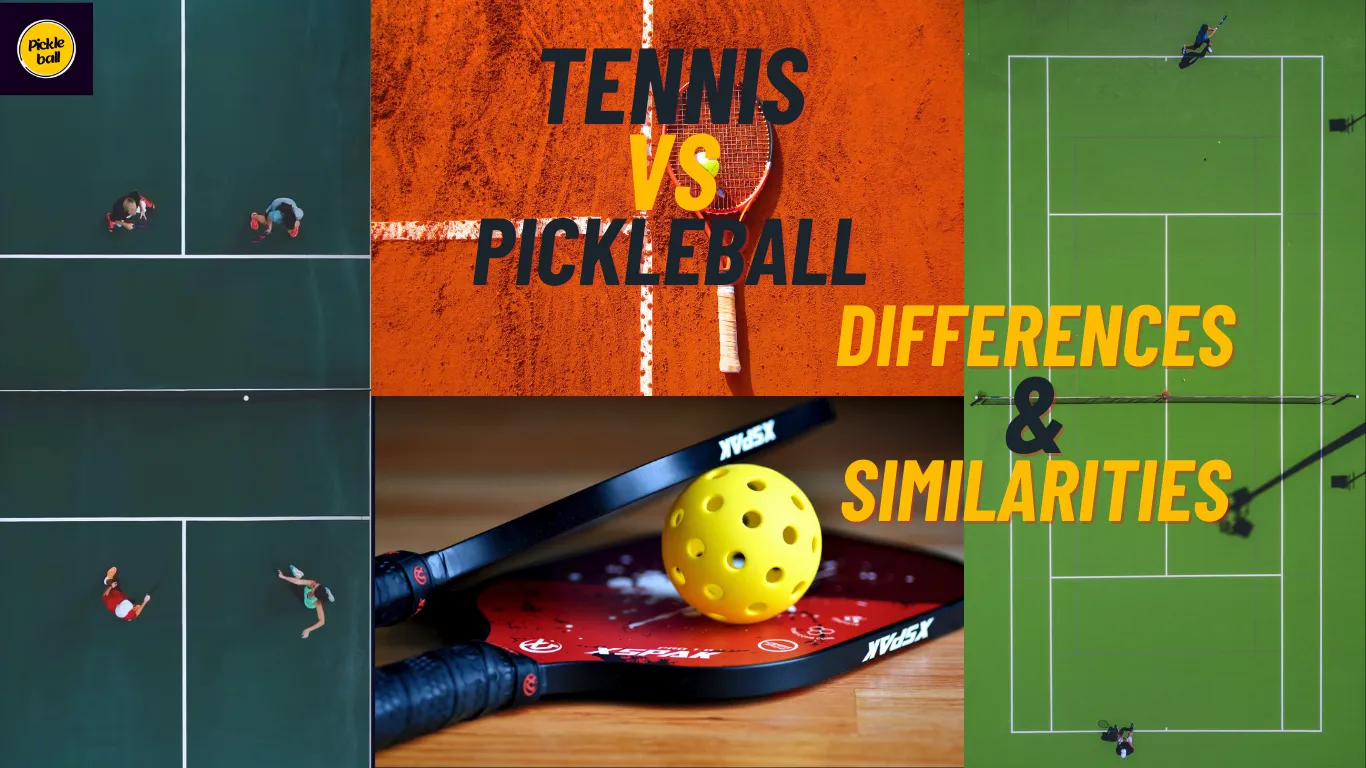 Pickleball VS Tennis - Similarities & Differences