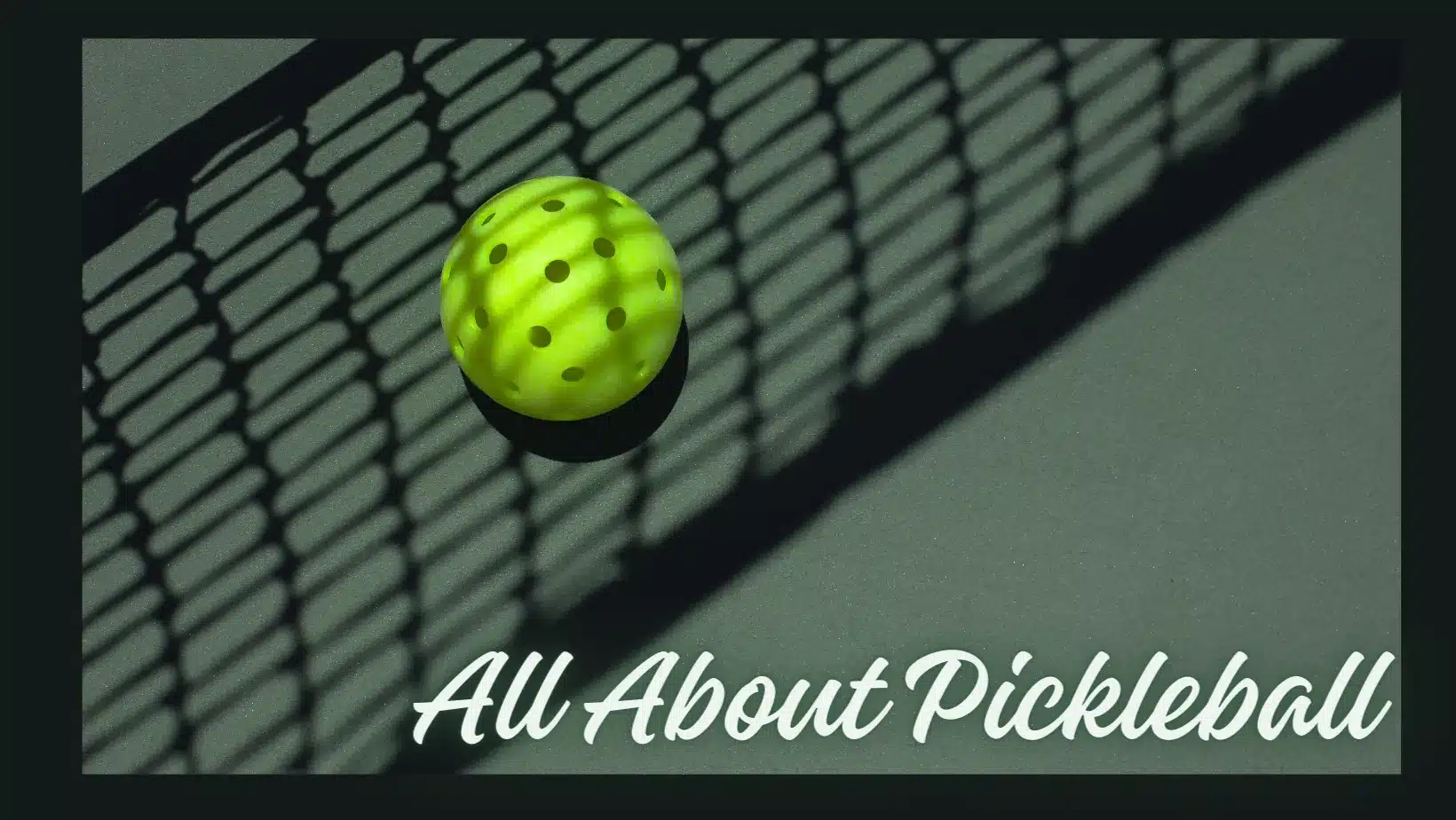 Pickleball rules for singles
